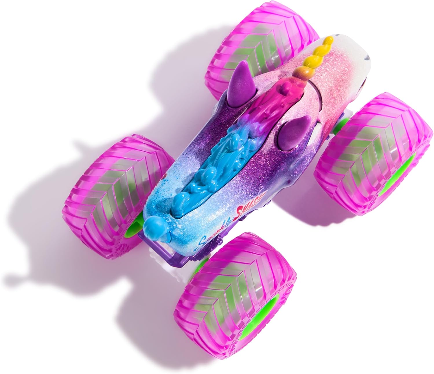Монстр-трак Monster Jam Sparkle Smash 1:64 6044941 - фото 4