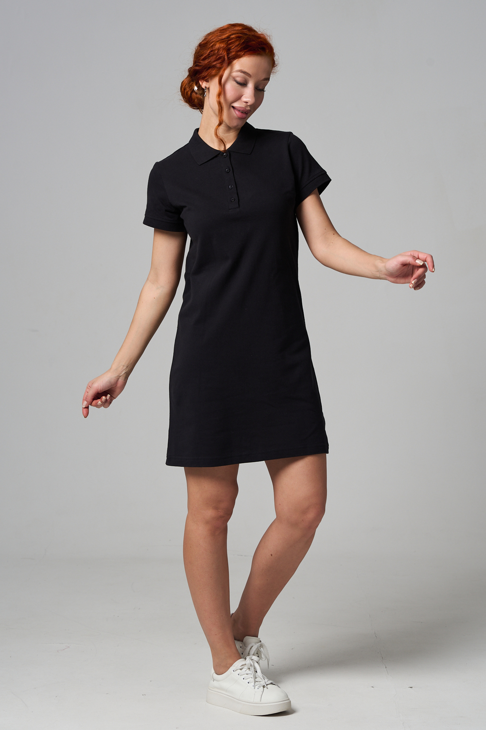 Платье Натали Суслова 14413/1 черный - фото 6