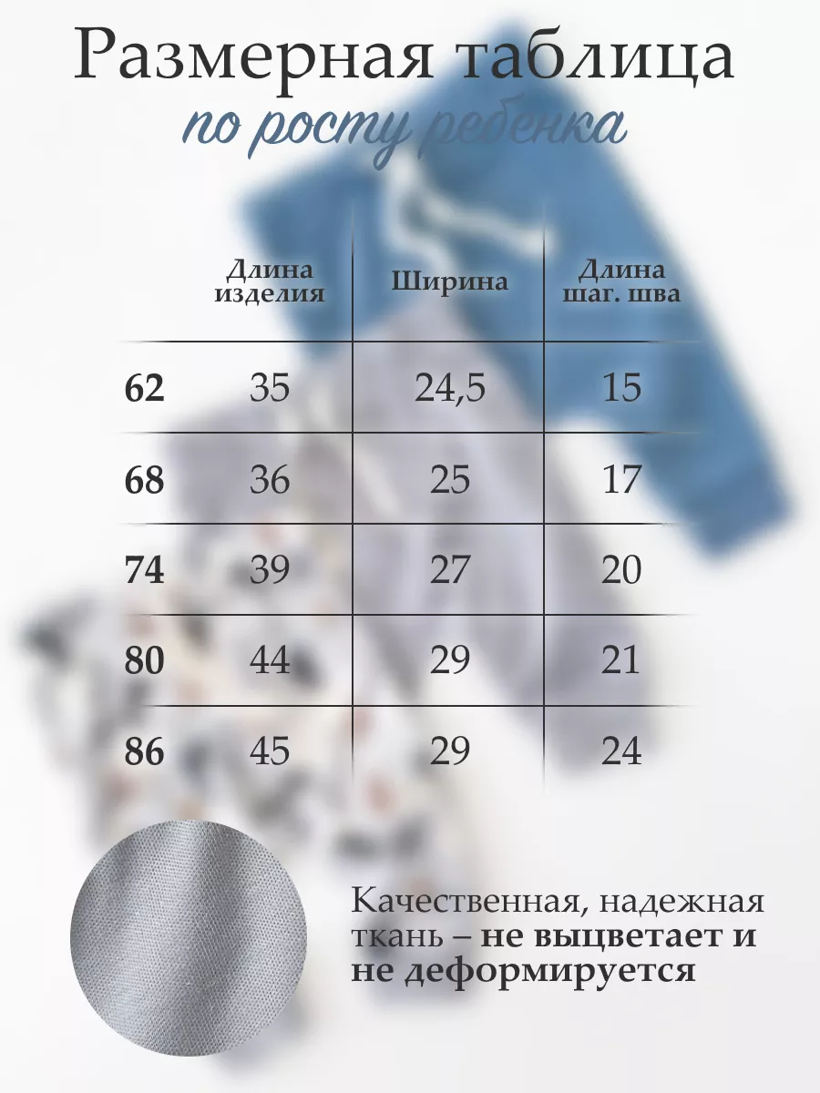 Штанишки 3 шт Супер Пупс нбр/3пр/шт/SK21джунглисерый - фото 4