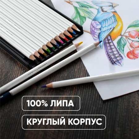 Карандаши акварельные Гаммa 36 шт.