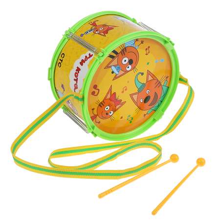 Игрушка музыкальная Играем вместе Три Кота барабаны