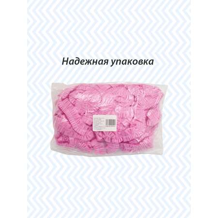 Шапочка Амарант Шарлотта розовая 50 шт