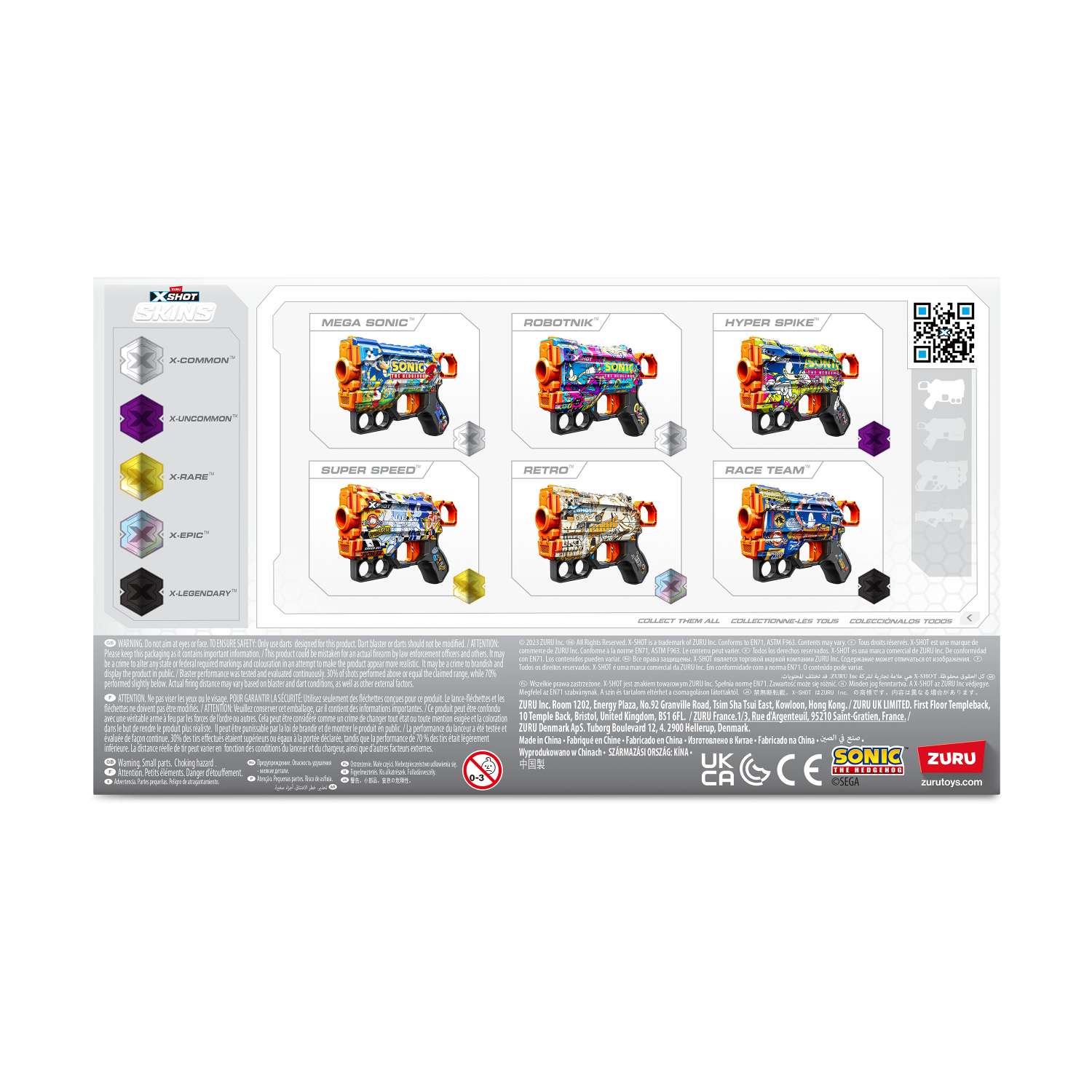 Бластер Zuru XSHOT  Skins в ассортименте - фото 17