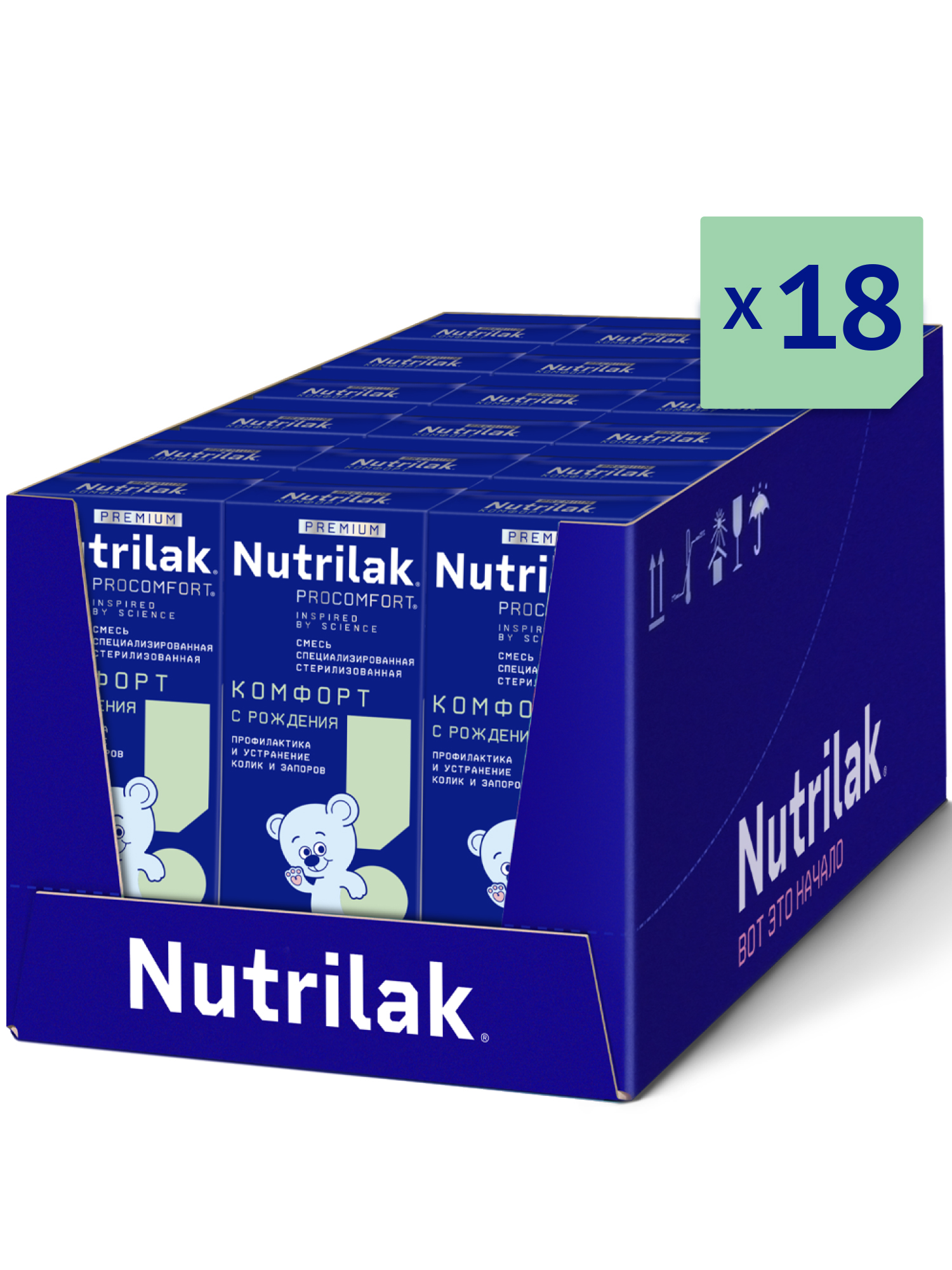 Смесь Nutrilak Premium Procomfort 200г с 0месяцев - фото 2