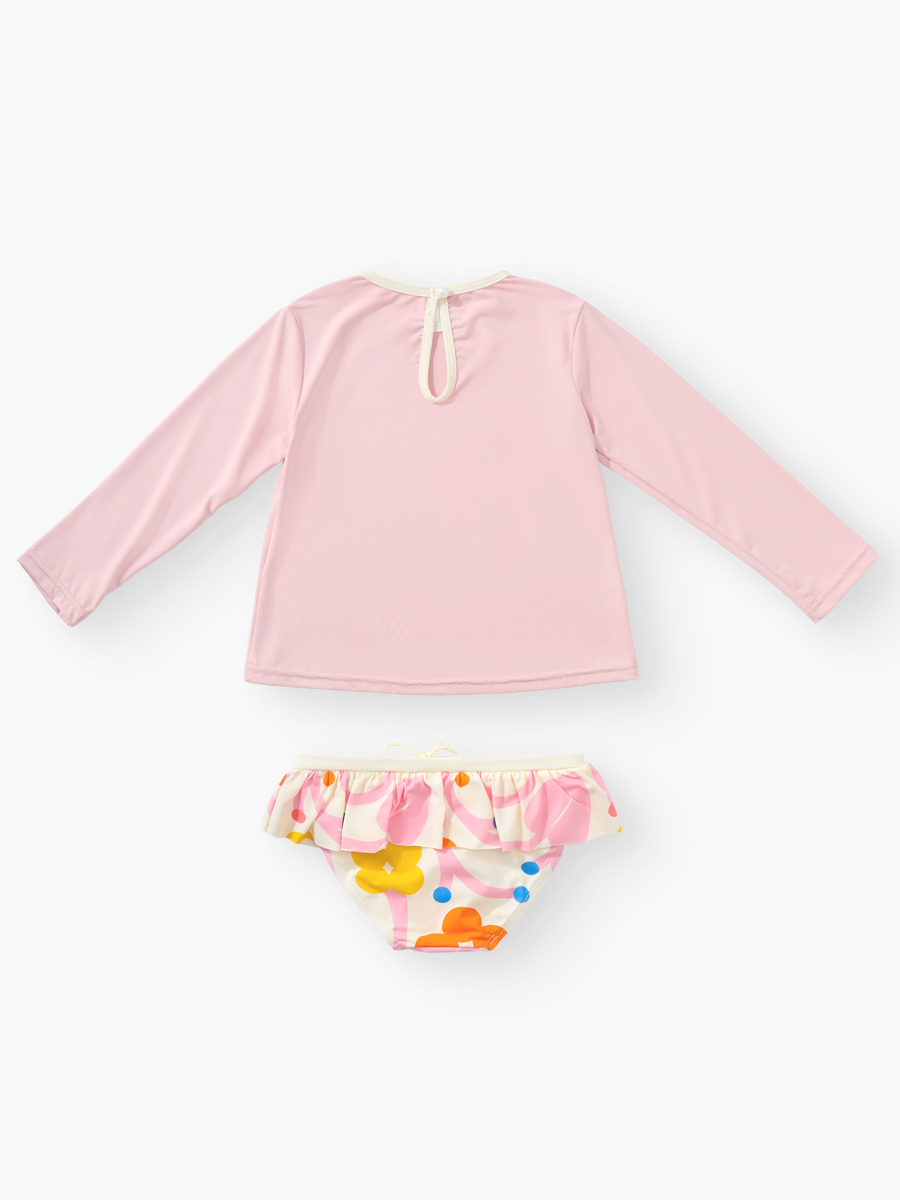 Купальник Happy Baby 50697-1_milky (sweety garden) - фото 3