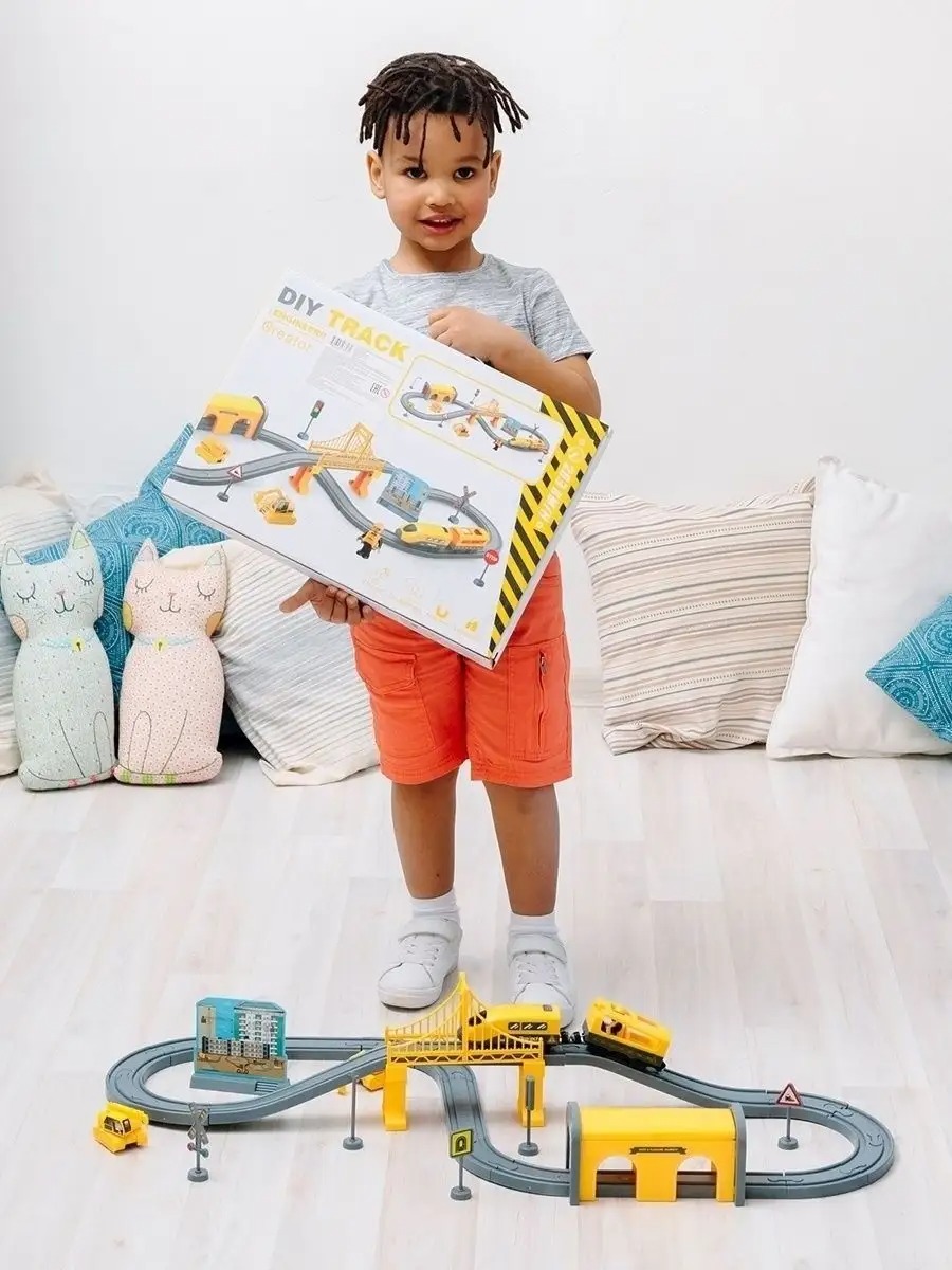 Набор железнодорожный Givito G201-006 - фото 3