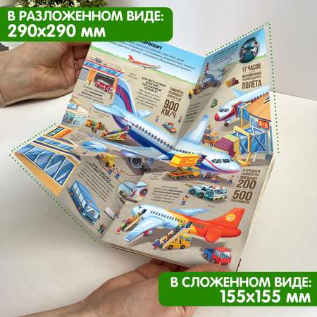 Книга трансформер Malamalama Энциклопедия для малышей Транспорт