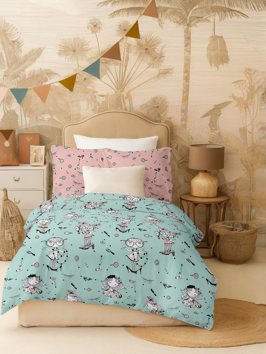 Комплект постельного белья BRAVO kids dreams Мадемуазельки полутораспальный 3 предм. - фото 9