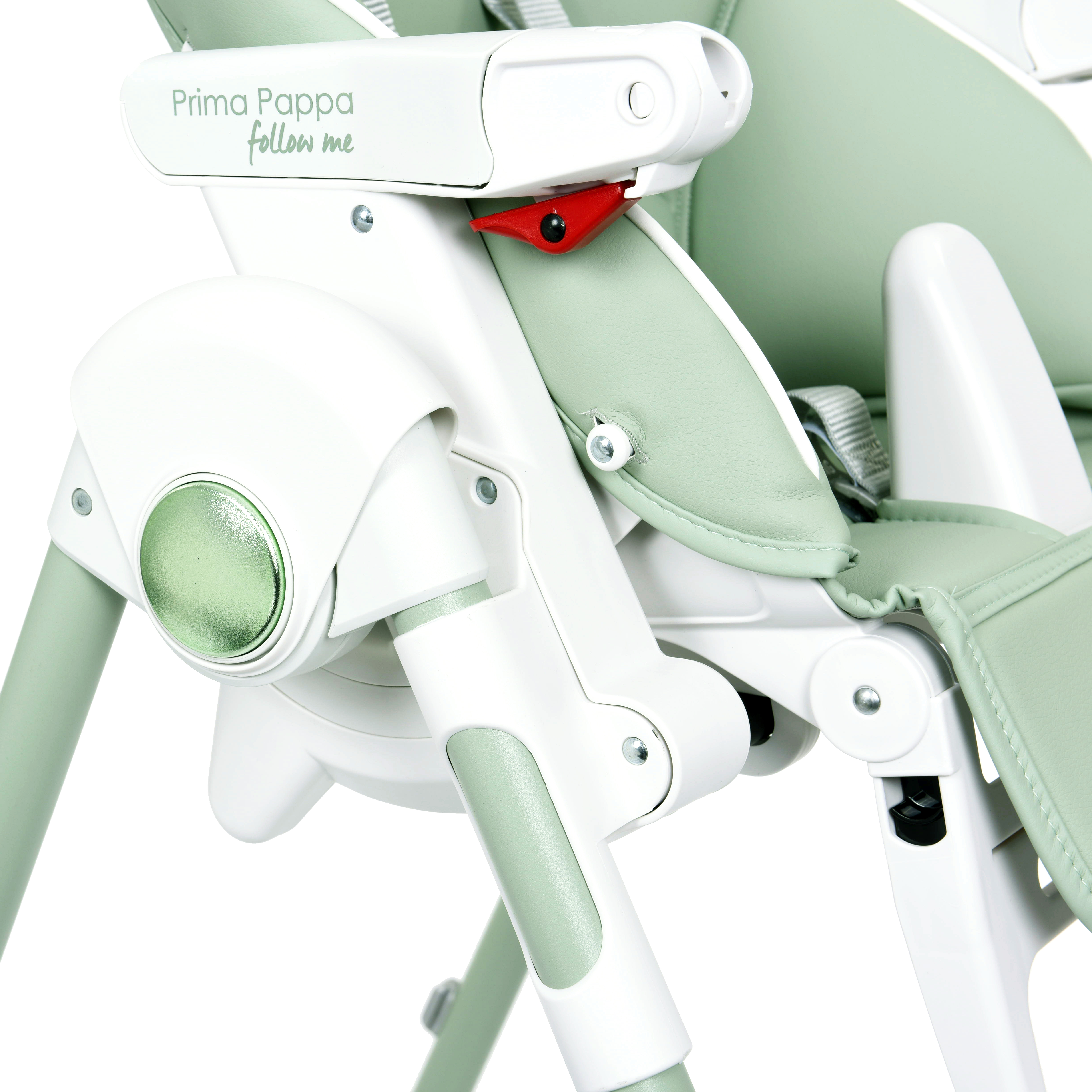 Стульчик для кормления Peg-Perego Prima Pappa Follow Me зеленый - фото 9