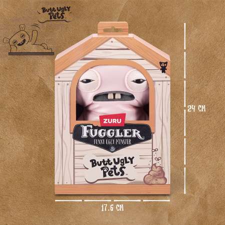 Мягкая игрушка FUGGLER крыса Чудная крыса Милашки-питомцы 24 см