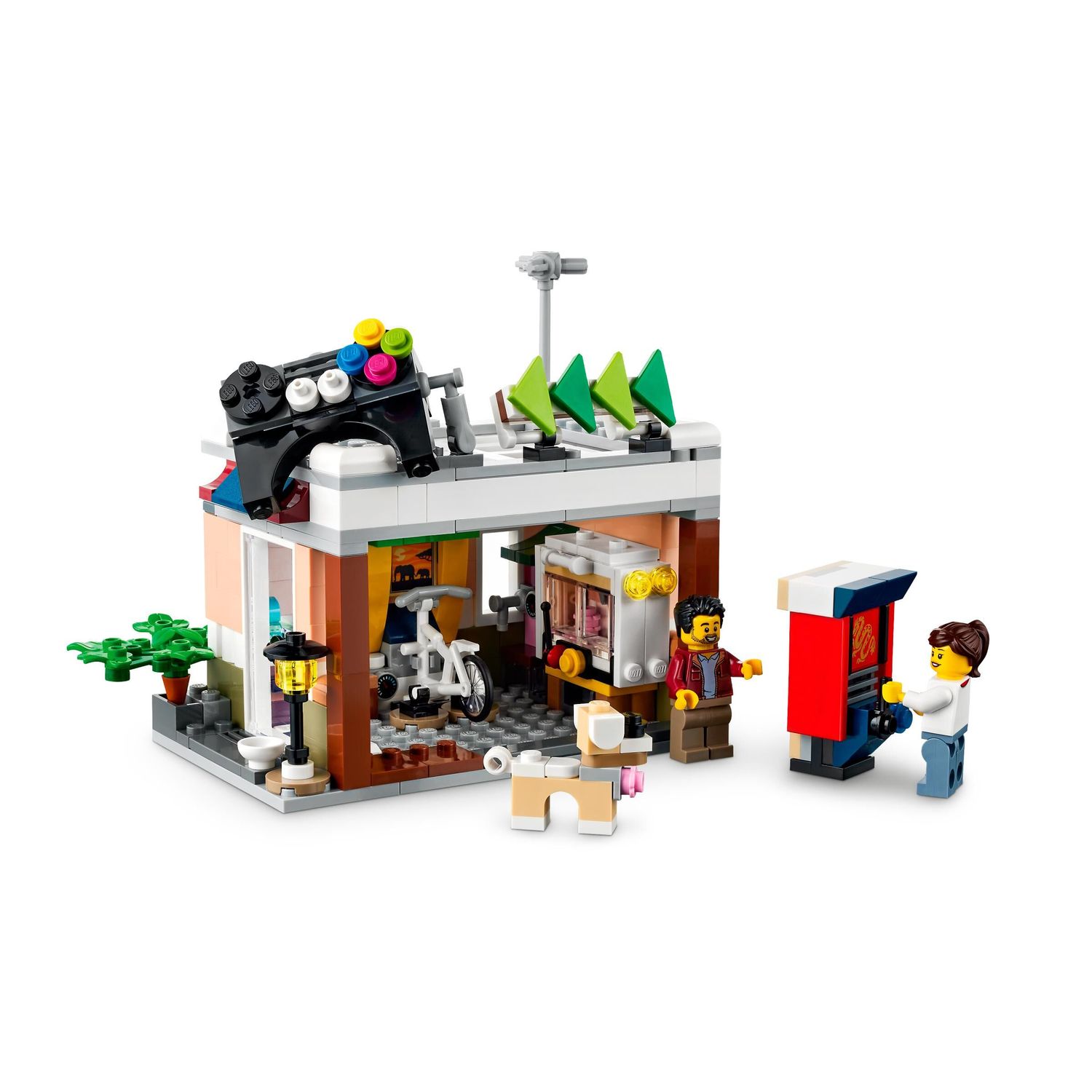 Конструктор LEGO Creator Downtown Noodle Shop 569 дет. - фото 7