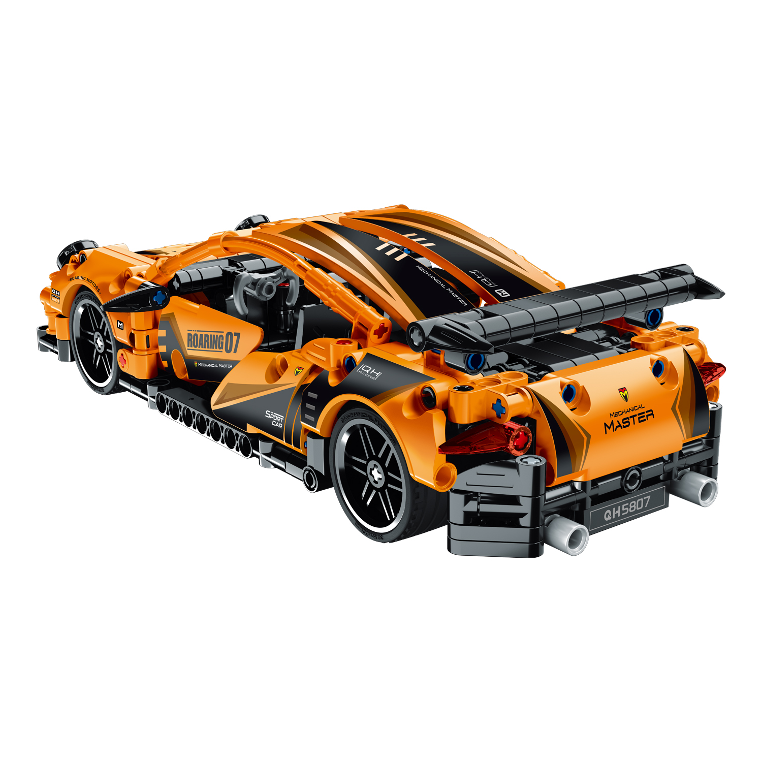Конструктор Im.Master Гоночный автомобиль Пулл бэк блочный - фото 4