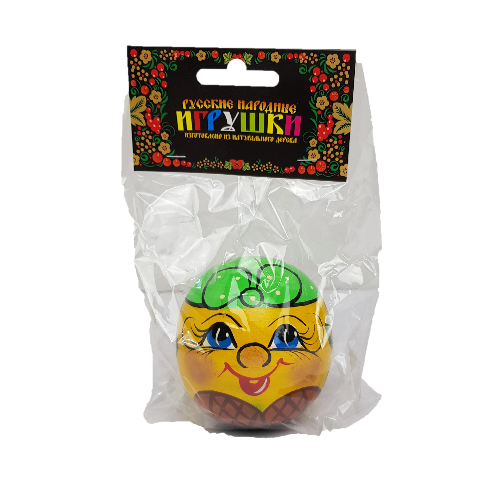 Игрушка Нескучные игры неваляшка Колобок - фото 2