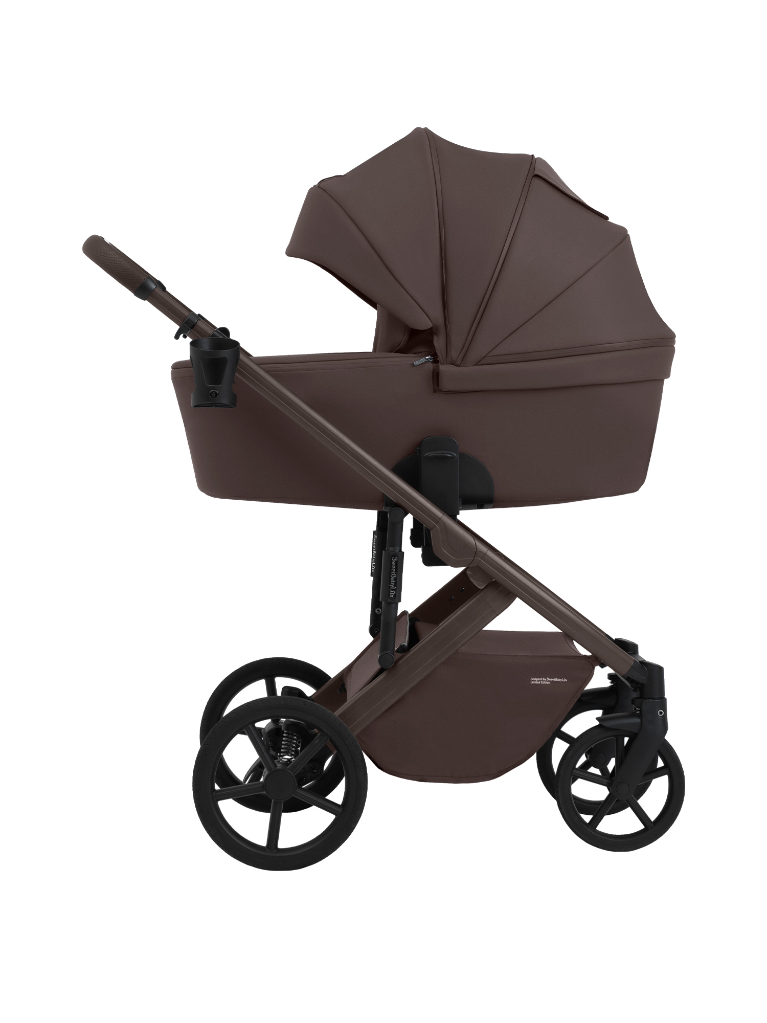 Коляска 2в1 Sweet Baby Dolce Chocolate Brown коричневый - фото 27