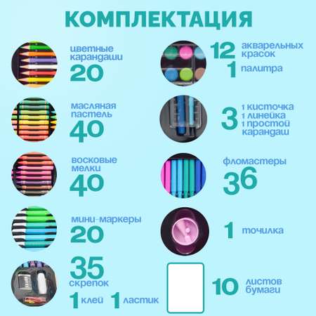 Набор для рисования Madliani 220 шт.