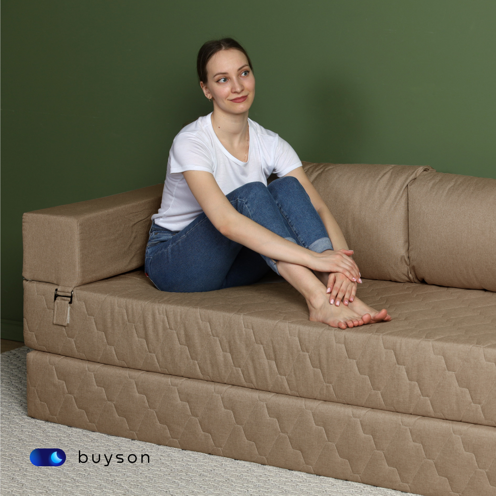 Диван buyson BuyDream Plus бежевый - фото 20