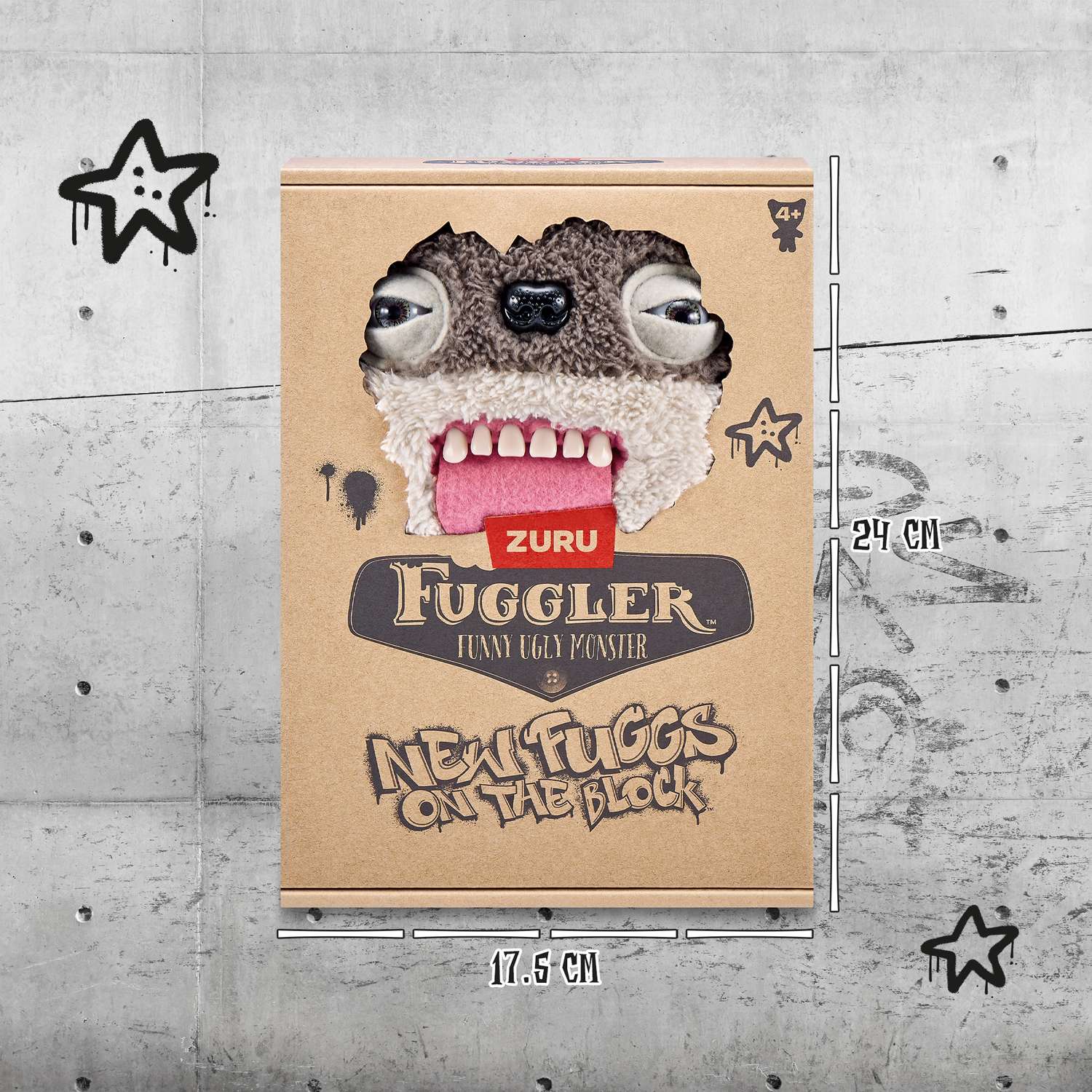 Мягкая игрушка FUGGLER Коварный сосед 24 см - фото 3