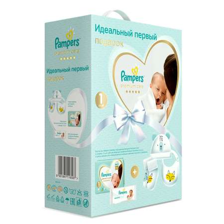 Подгузники Pampers Premium Care для новорожденных 1 (2-5 кг) 72 шт.