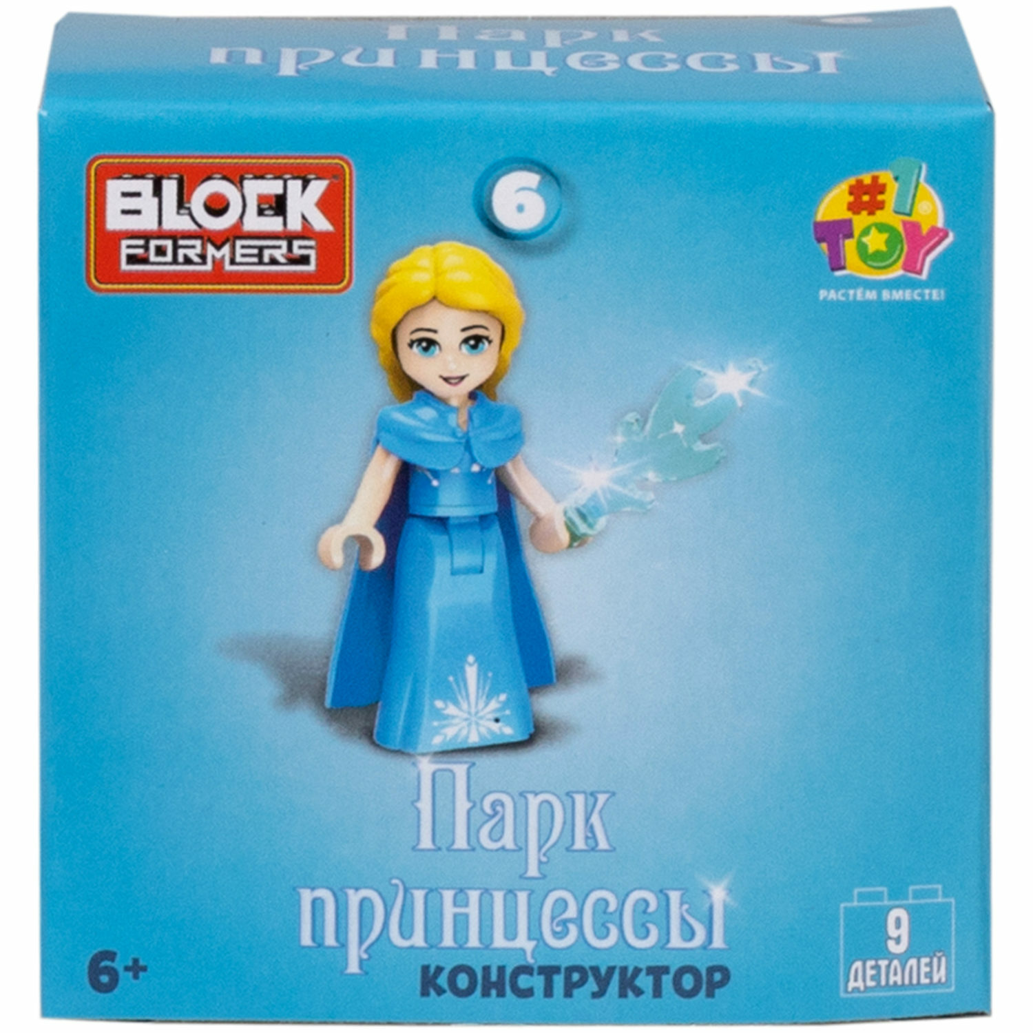 Конструктор 1TOY Blockformers Парк принцессы блочный в ассортименте - фото 1