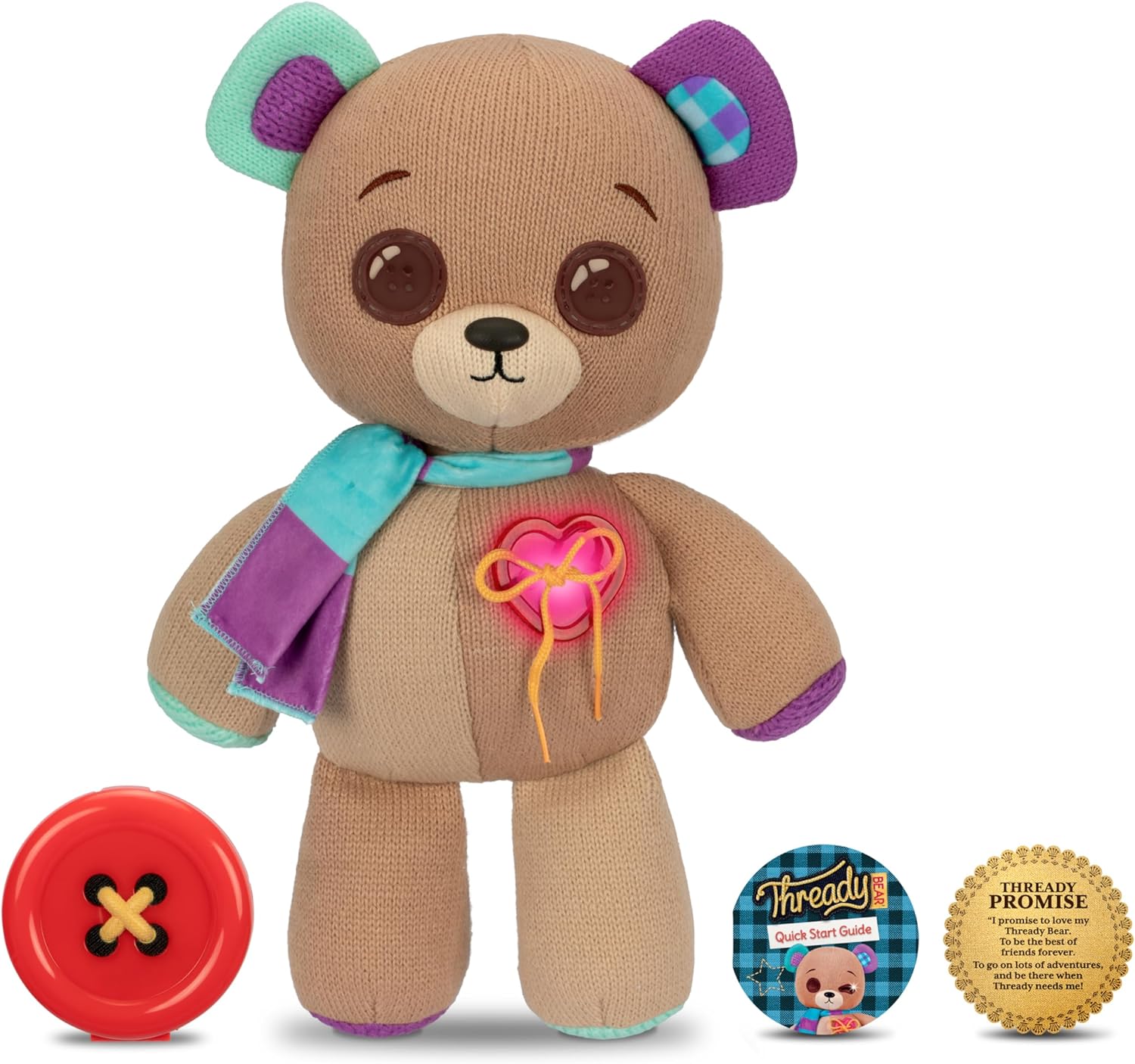 Фигурка Moose Llp+Wp Медвежонок Thready - фото 8
