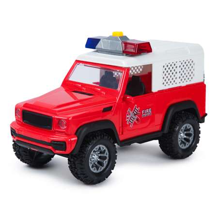 Внедорожник Mobicaro пожарный 1:16 красный
