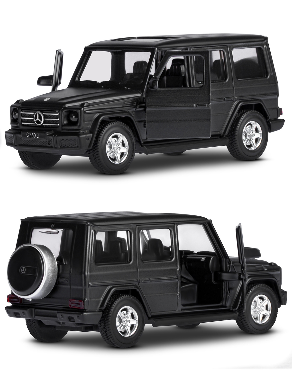 Внедорожник АВТОпанорама Mercedes Benz G350d 1:42 JB1200181 - фото 7