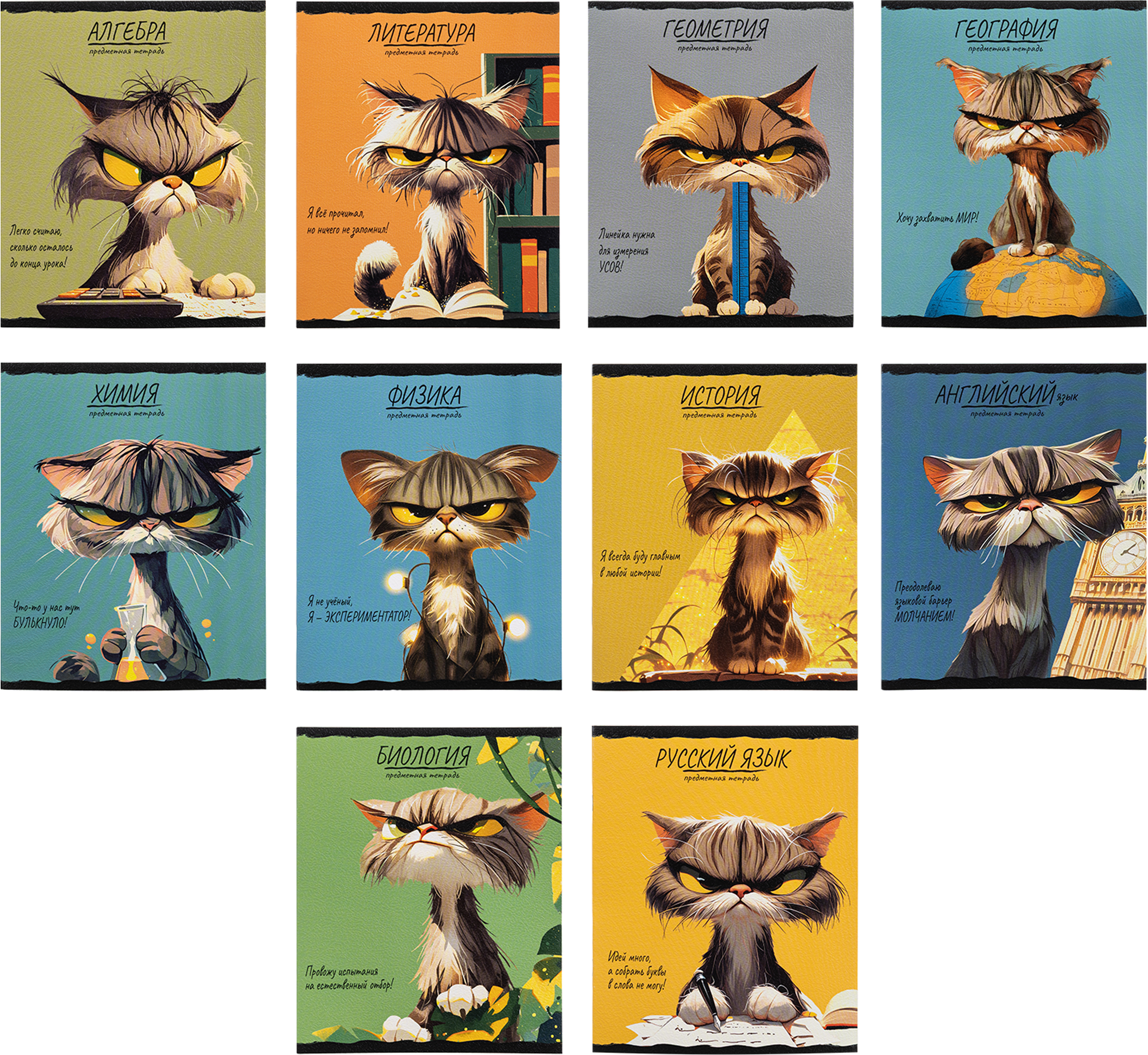 Тетрадь Комус клетка - фото 1