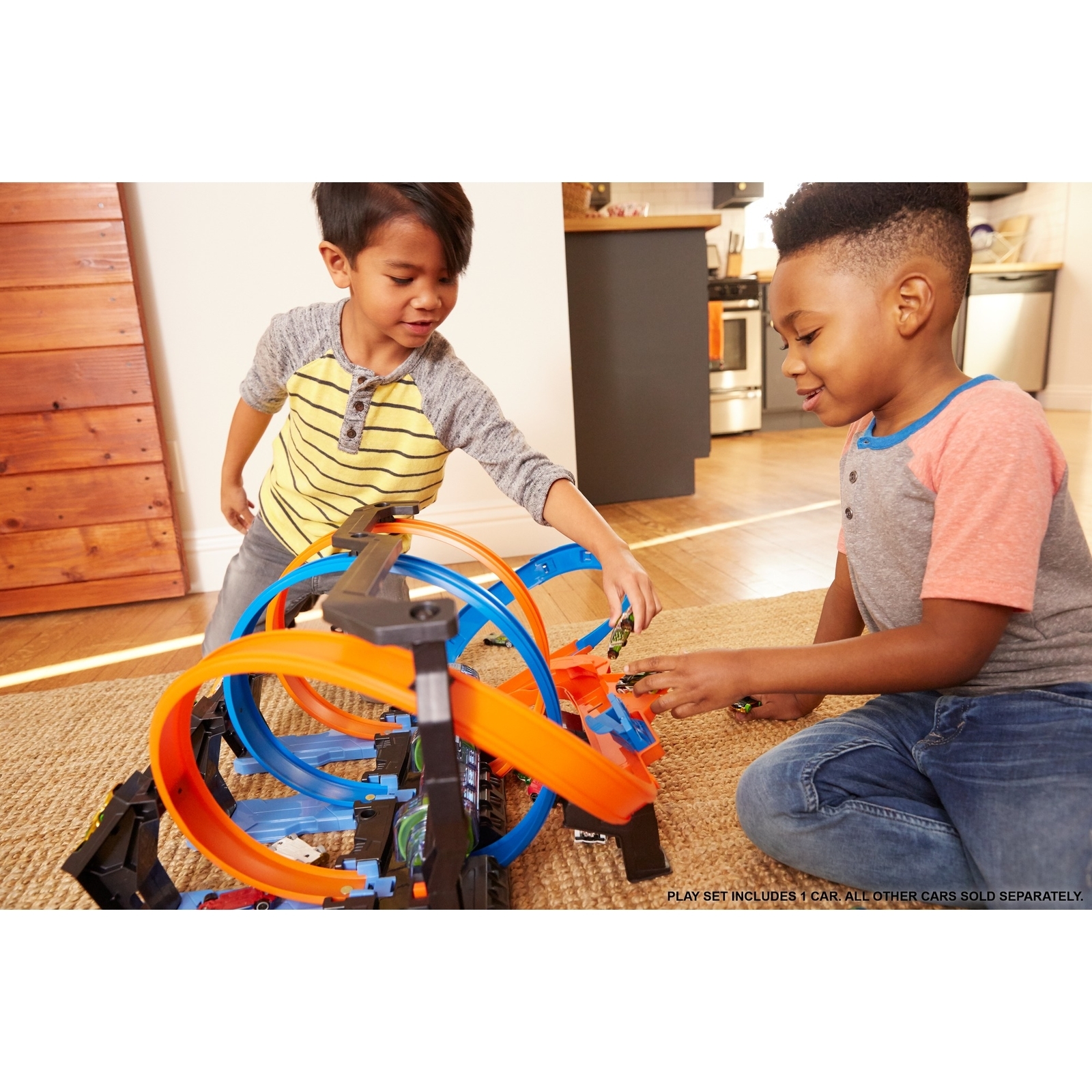 Трек Hot Wheels Винтовое столкновение FTB65 - фото 15