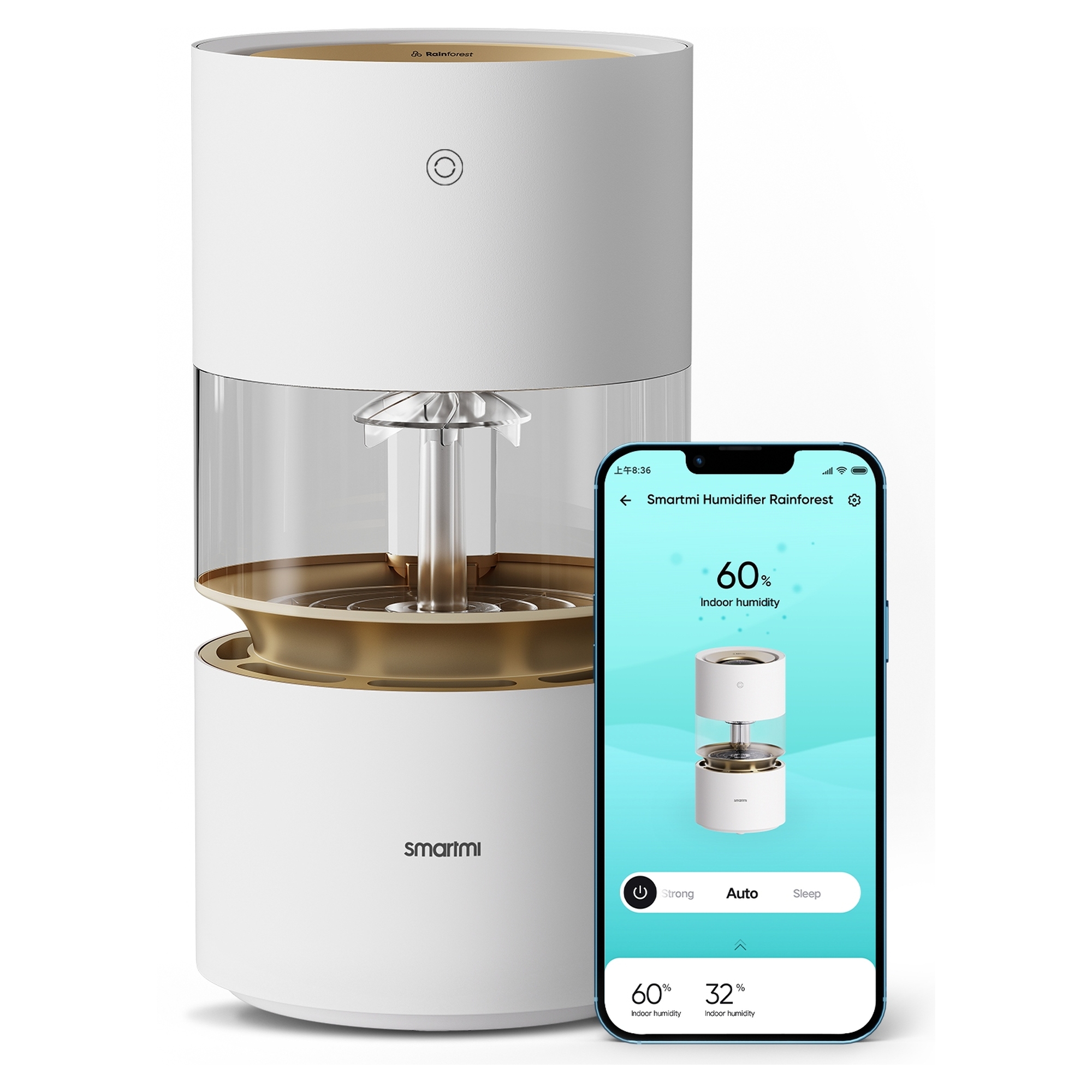Увлажнитель воздуха Smartmi Humidifier Rainforest - фото 5
