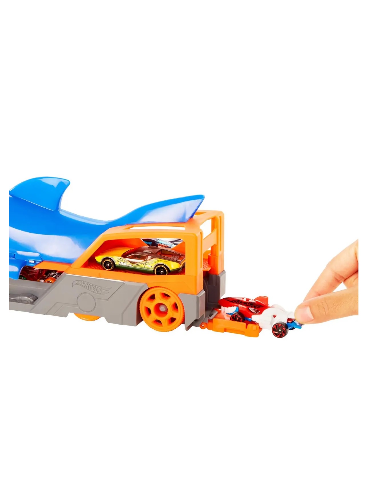 Игровой набор Hot Wheels Голодная акула с машинкой 1:64 GVG36 - фото 6