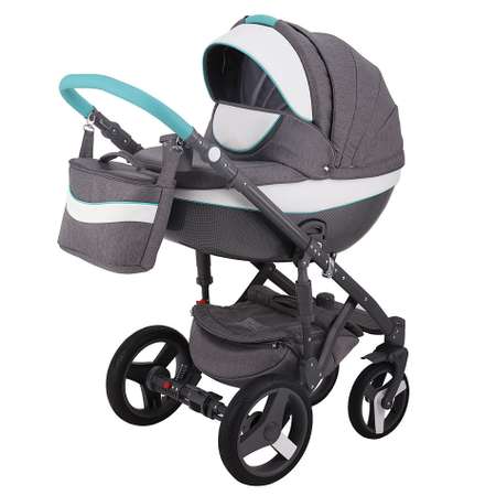 Коляска 2в1 BeBe-mobile серый
