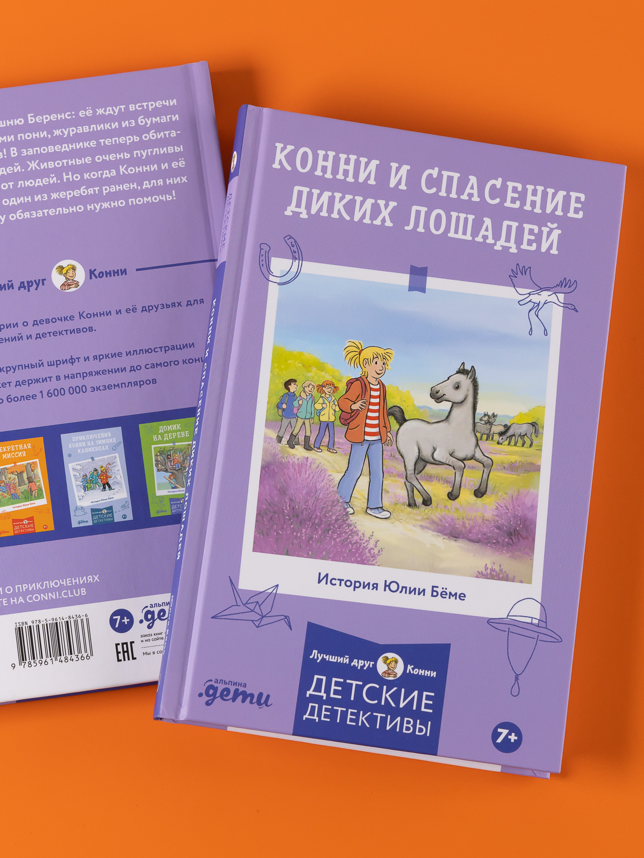 Книга Альпина. Дети Конни и спасение диких лошадей - фото 2