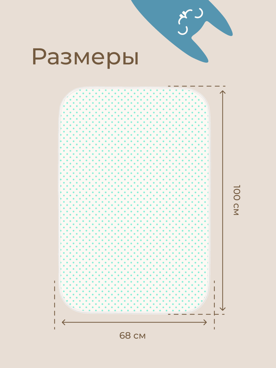 Клеёнка ROXY-KIDS 68 x 100 см - фото 11