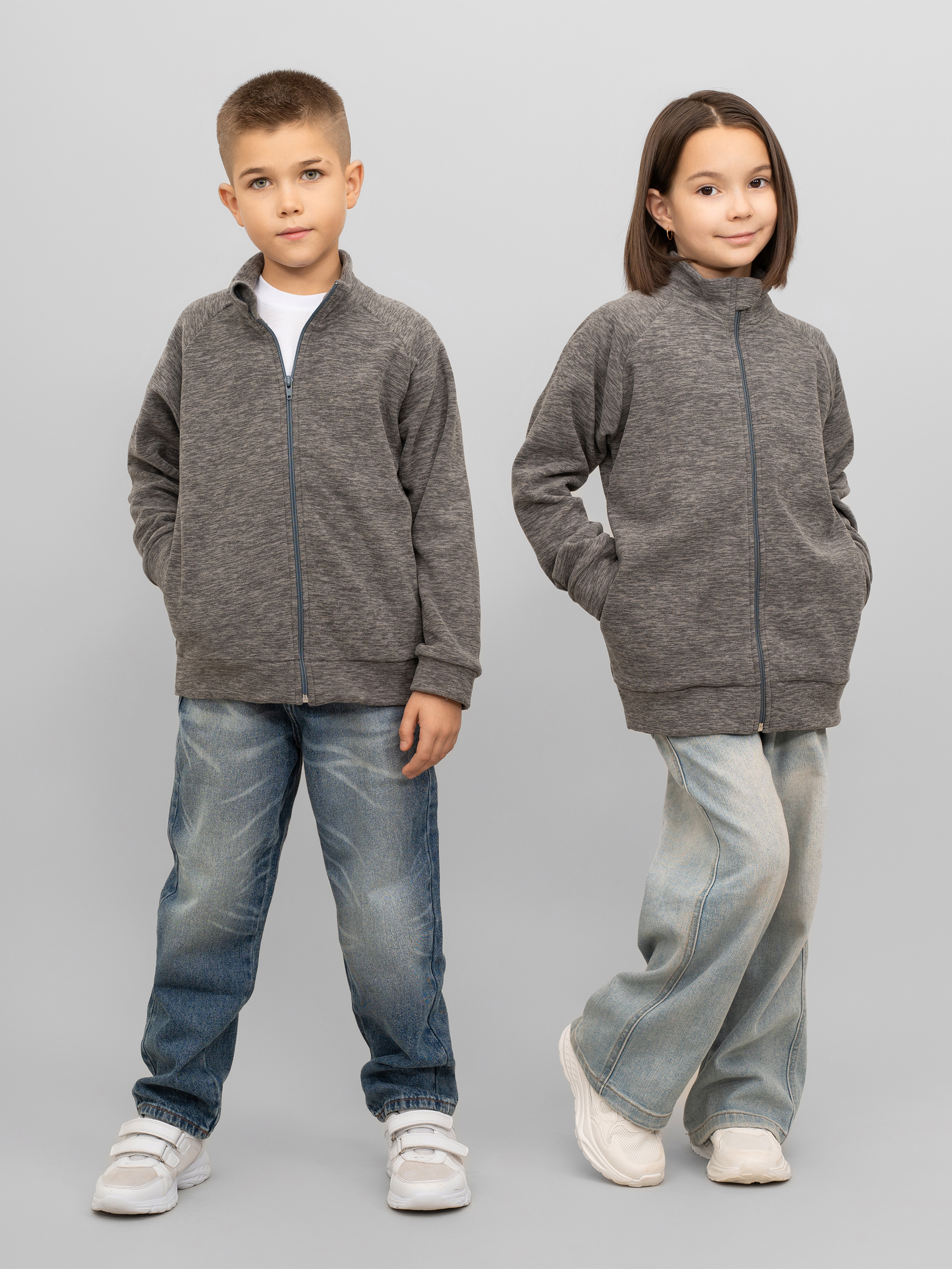 Толстовка ULTRA 689/1кт-Ул серый - фото 24