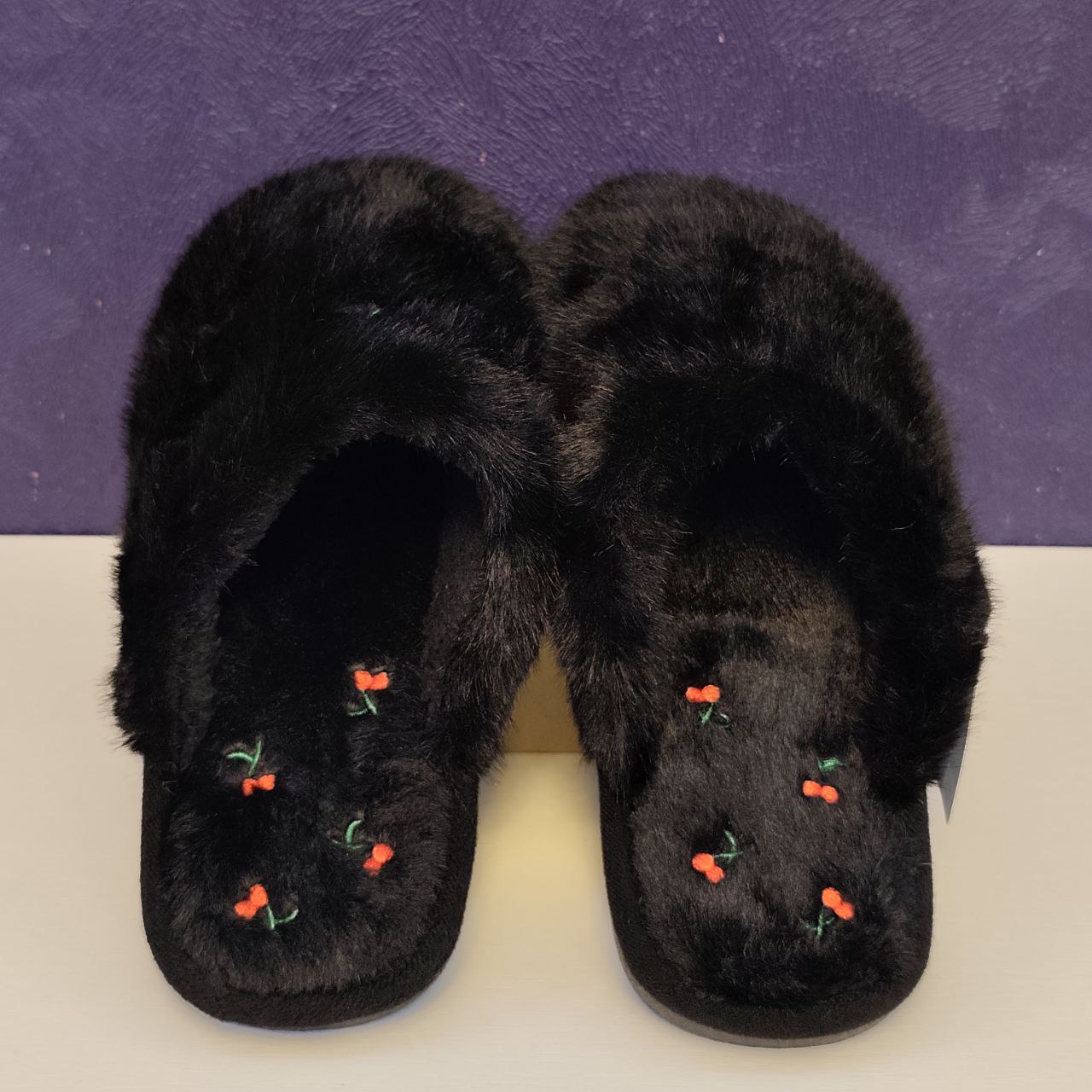 Тапочки mutter тапочки_черные_роза - фото 4