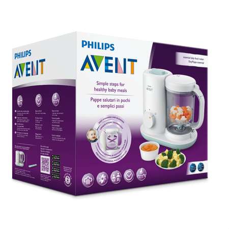 Пароварка-блендер Philips Avent Essential SCF862/02