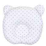 Подушка Amarobaby First Pillow Горошек Серый
