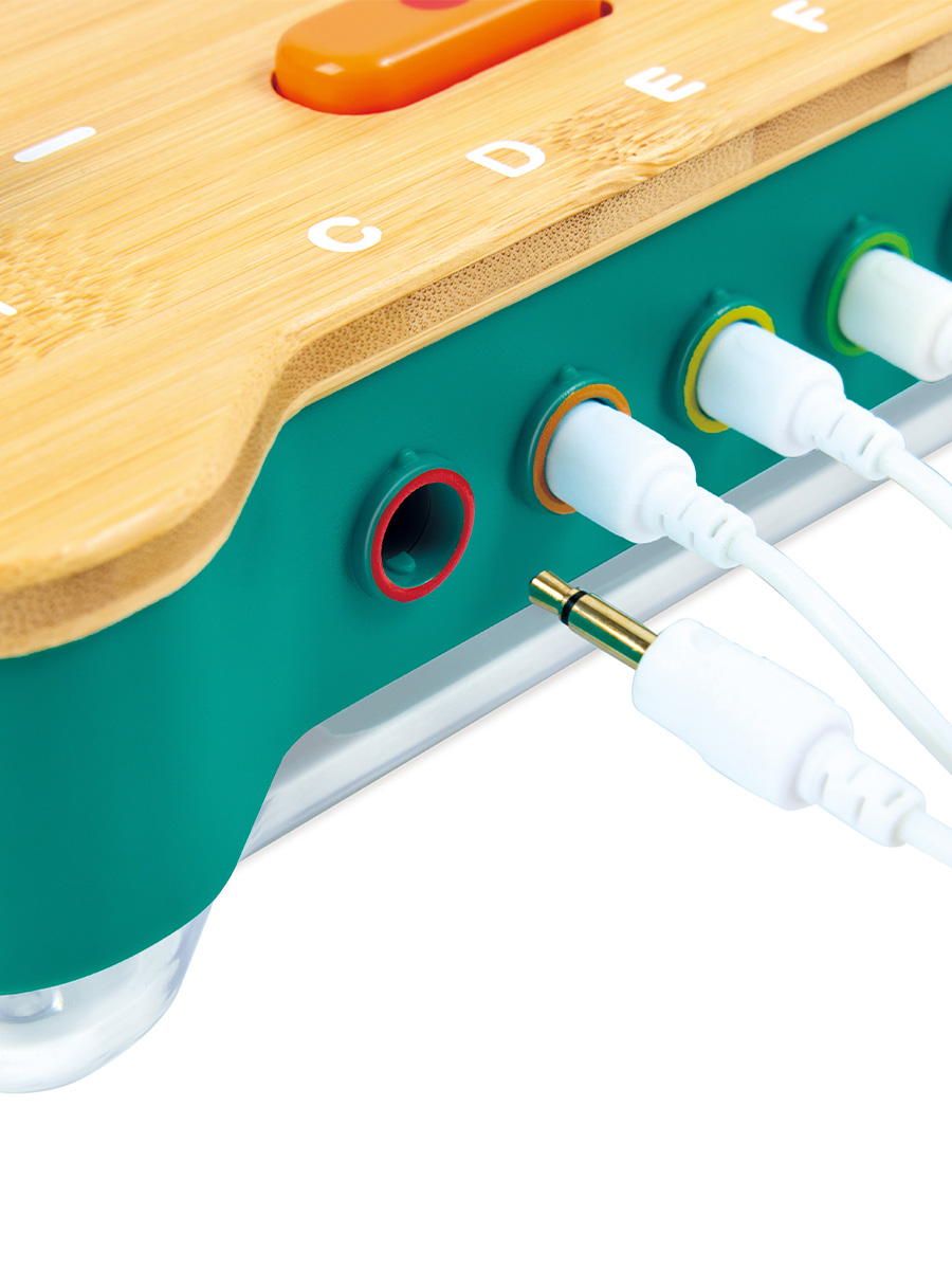 Игрушка музыкальная Hape Лаборатория мелодий синтезатор, аксессуар, пианино, мелодика - фото 5