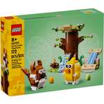 Конструктор LEGO BrickHeadz Весенняя площадка для животных 172 дет.