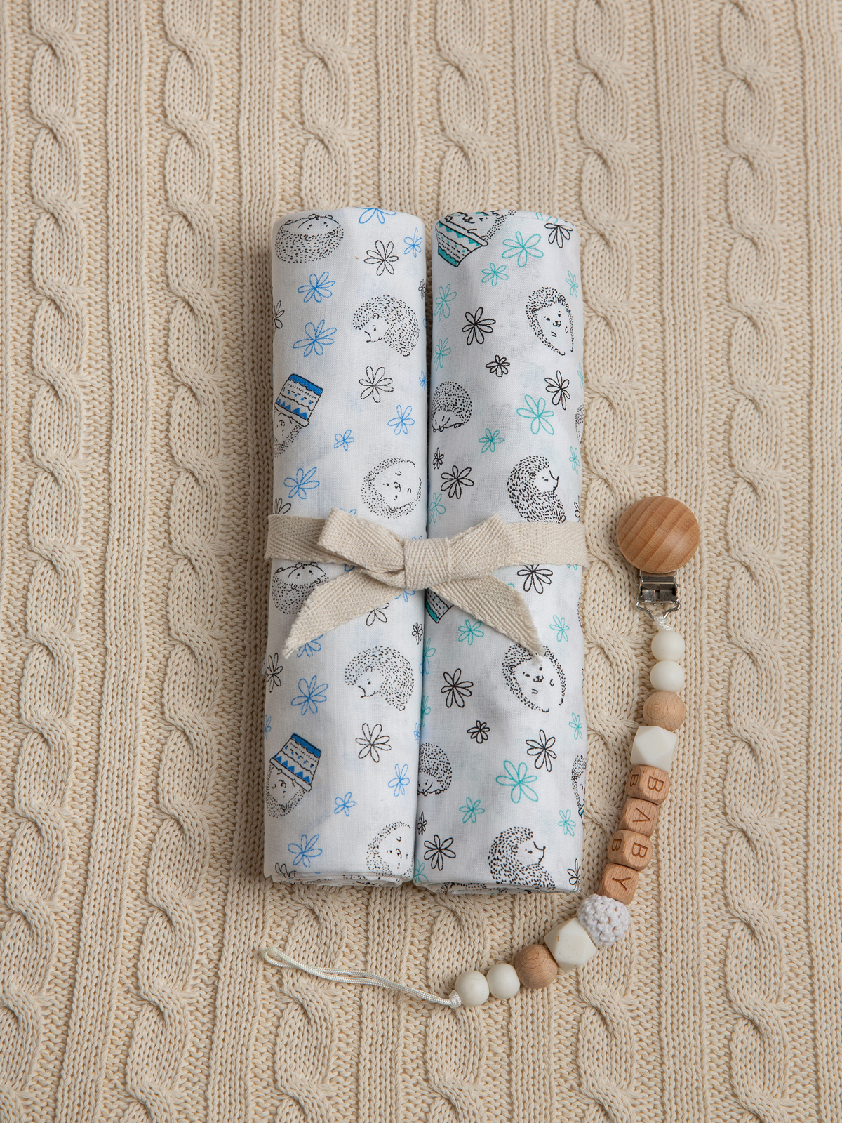 Пелёнка Чудо-Чадо Вариации ситец 95х120 см 2 шт. - фото 4