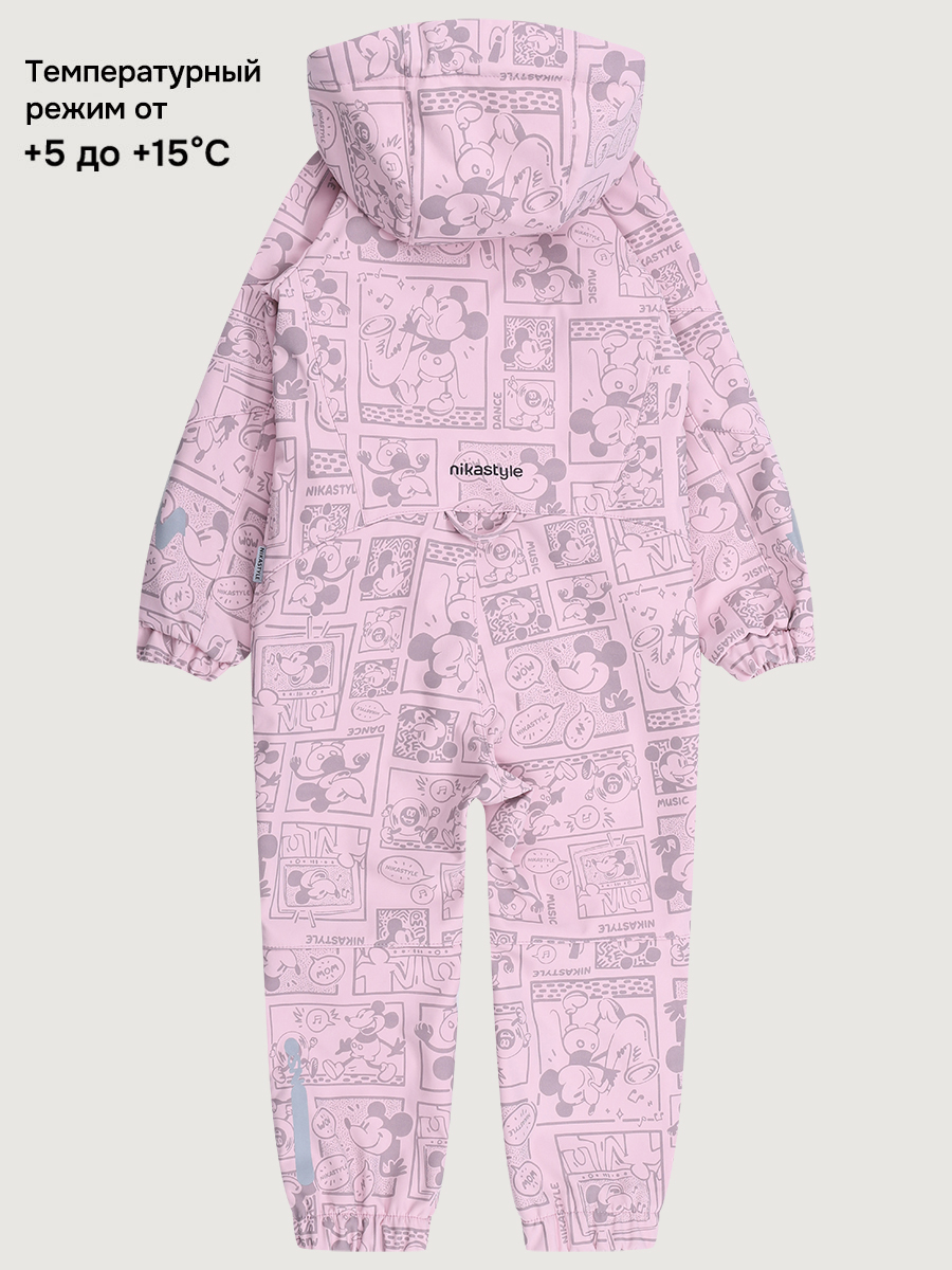 Комбинезон NIKASTYLE 8л15026 пудра - фото 5