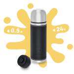 Изображение товара Термос с кнопкой Арктика 500 мл 108-500 черный