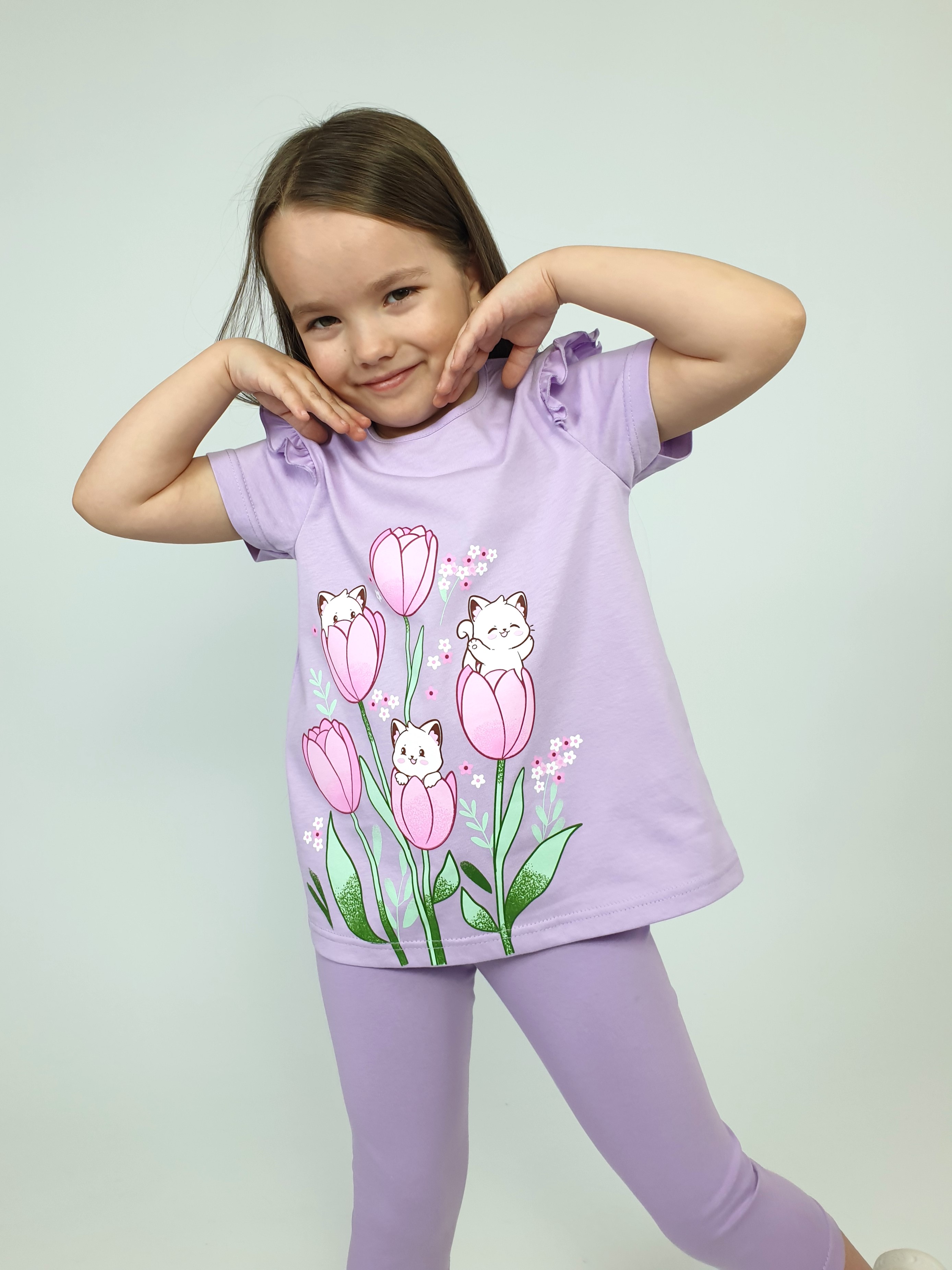 Футболка и шорты Luneva 02-154-2. - фото 7