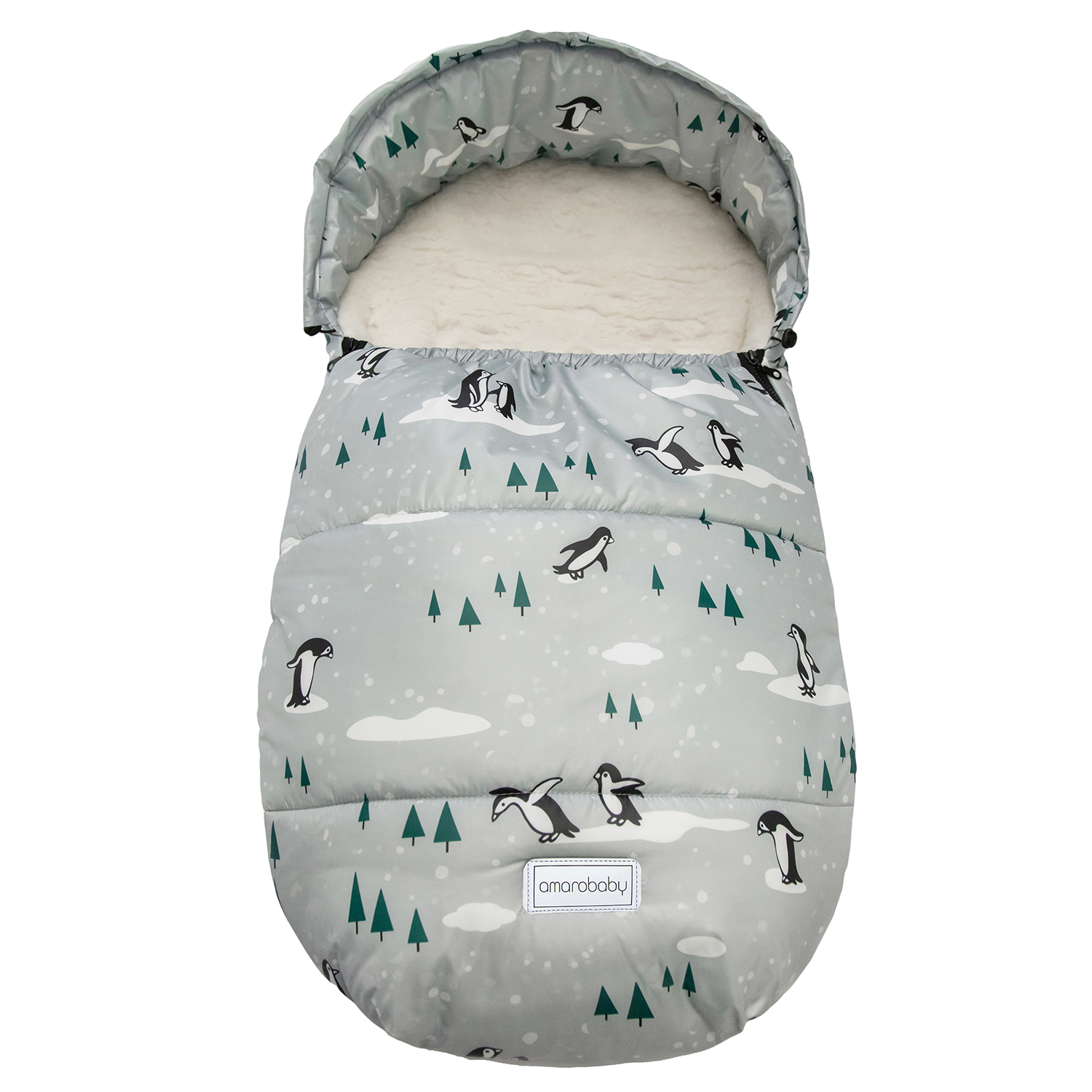 Конверт в коляску Amarobaby Snowy Baby - фото 2