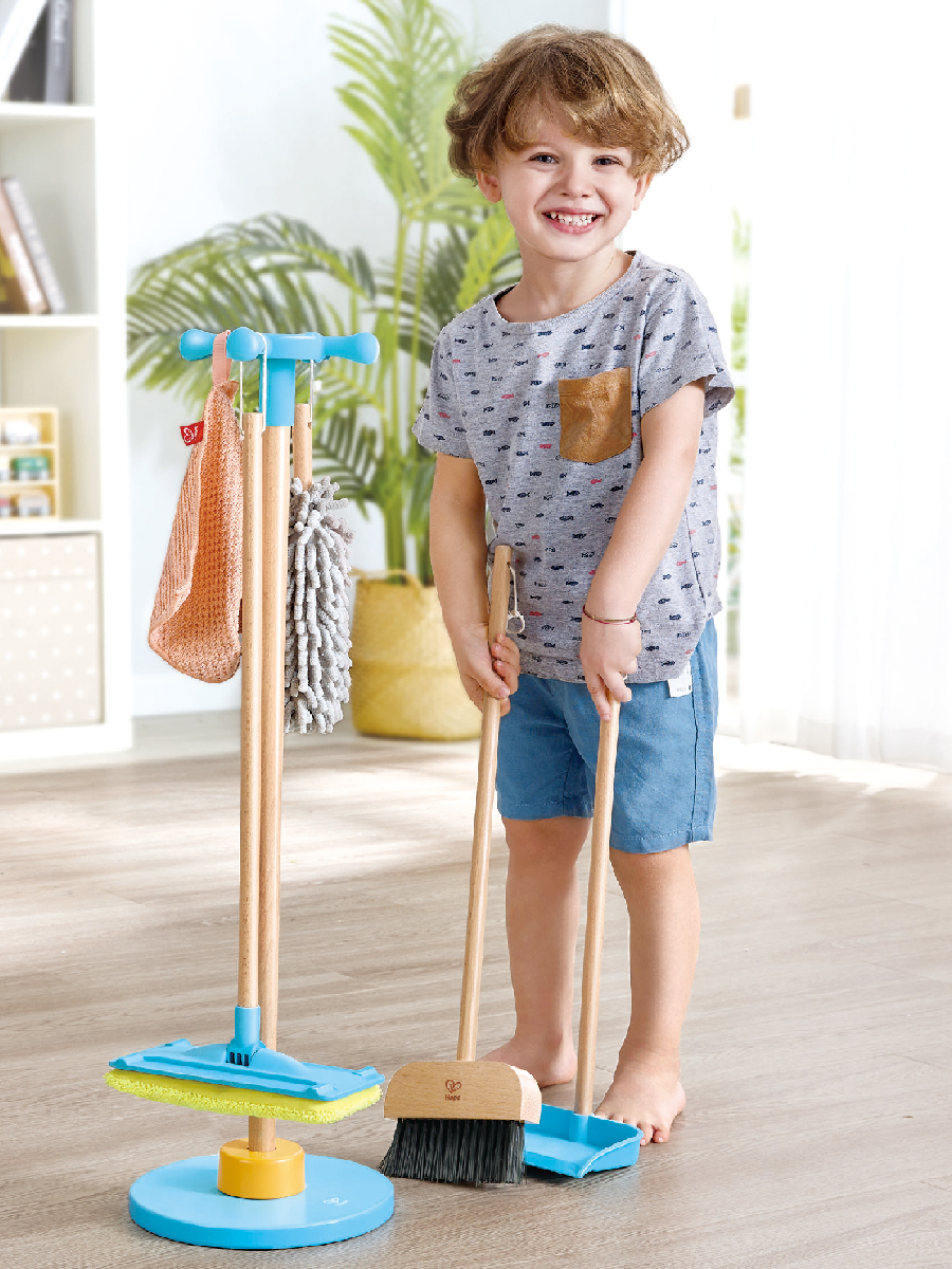 Игрушка Hape швабры и мётлы - фото 3