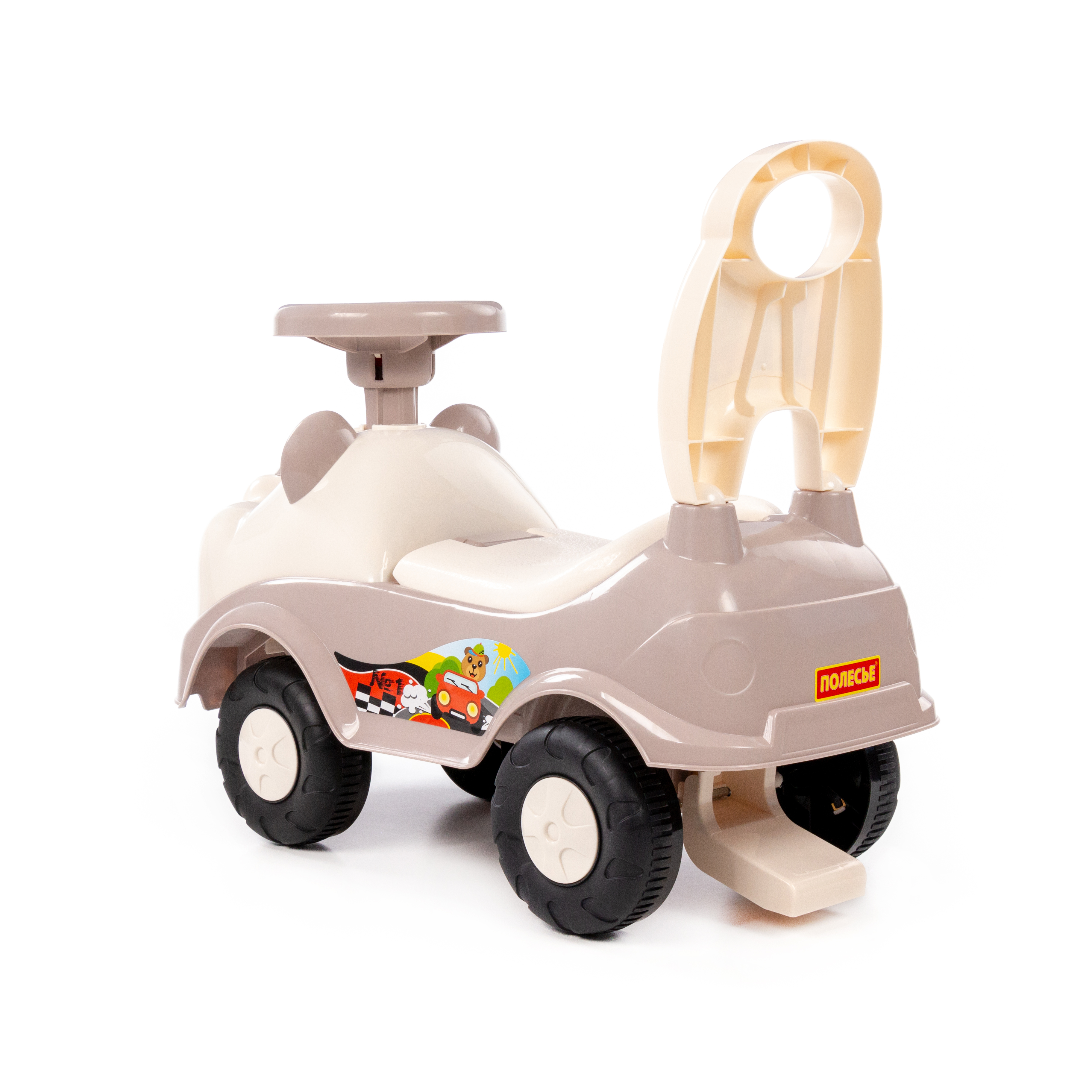 Пушкар Полесье каталка бежевый - фото 5