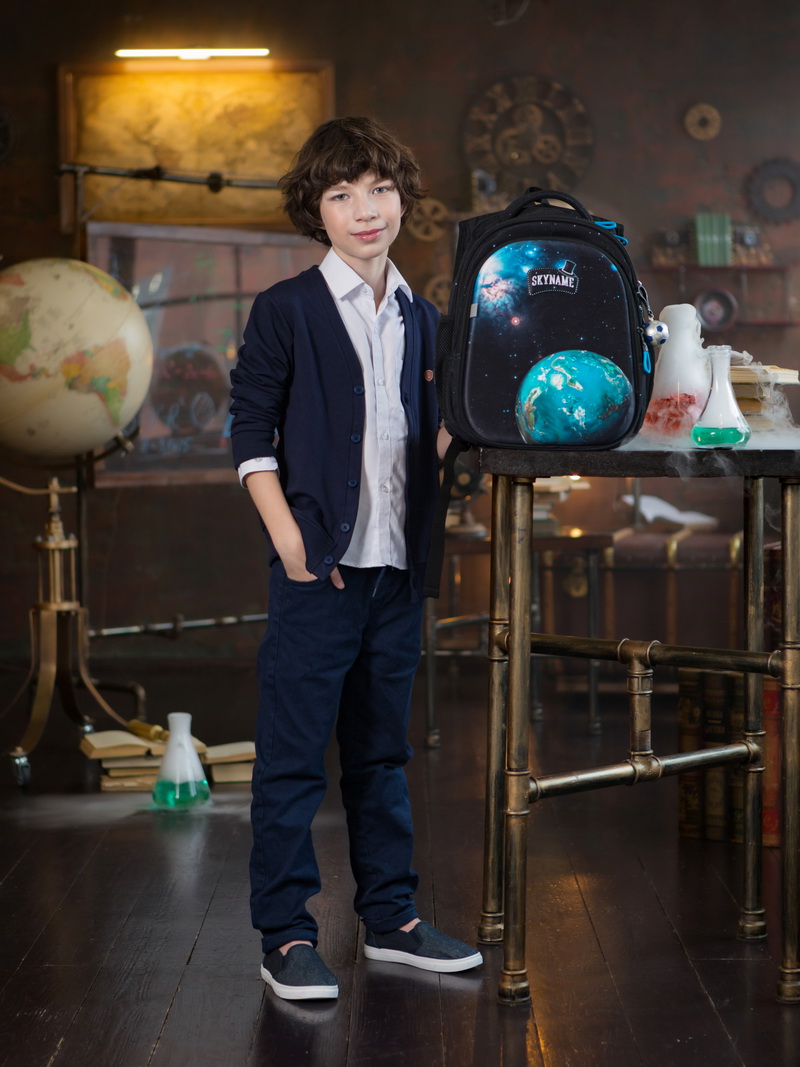 Рюкзак SkyName анатомическая спинка + брелок - фото 4