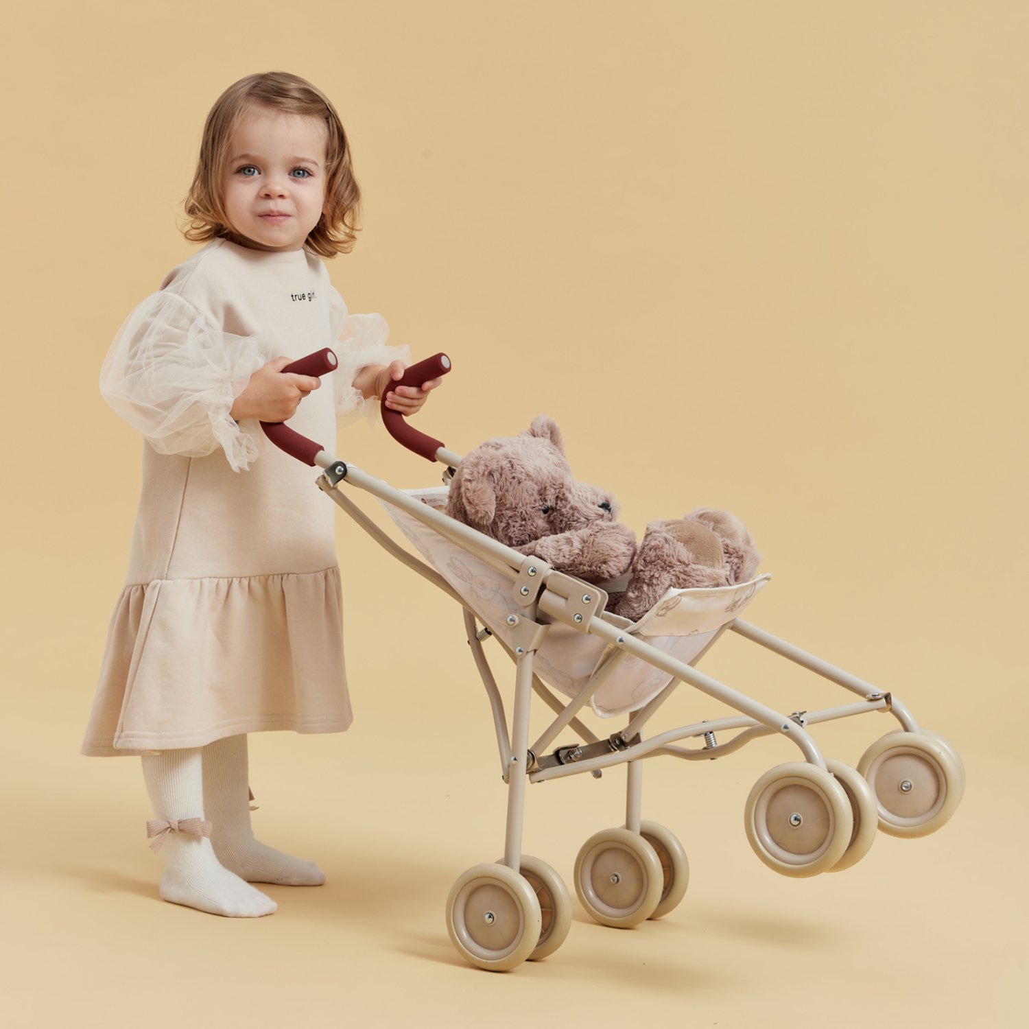 Прогулочная коляска для кукол Happy Baby 331857 - фото 11
