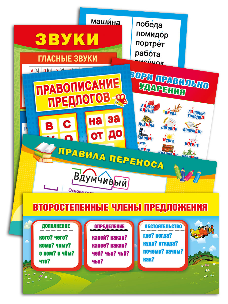 Карточки Мир поздравлений Русский язык Начальная школа - фото 4