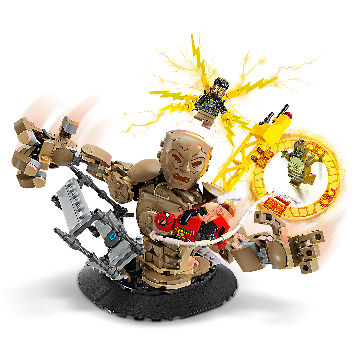 Конструктор LEGO Marvel Super Heroes Человек-паук Песочный человек - фото 3